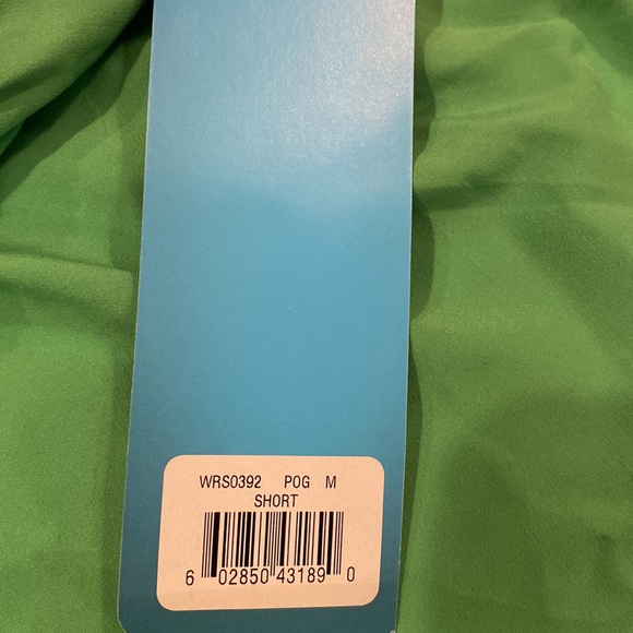 NWT - green athletic shorts with built in underwear - Picture 6 of 9